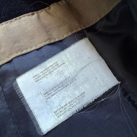 Nautica Hooded Zip Up Jacket Size Small 100% Polyester Preppy Style Blue Color - Picture 14 of 15